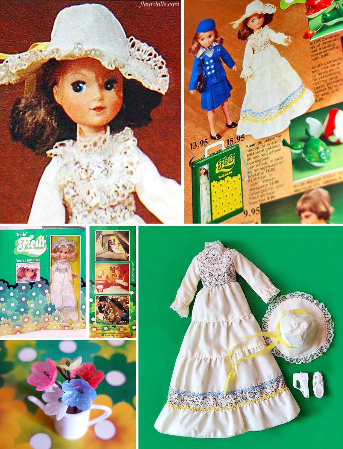 Lente Fleur doll Spring by Otto Simon Netherlands 1980s fashion doll