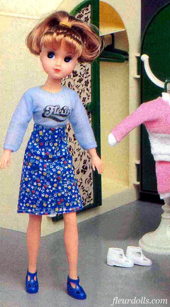 Logo Special Offer Fleur doll blue pink green promo