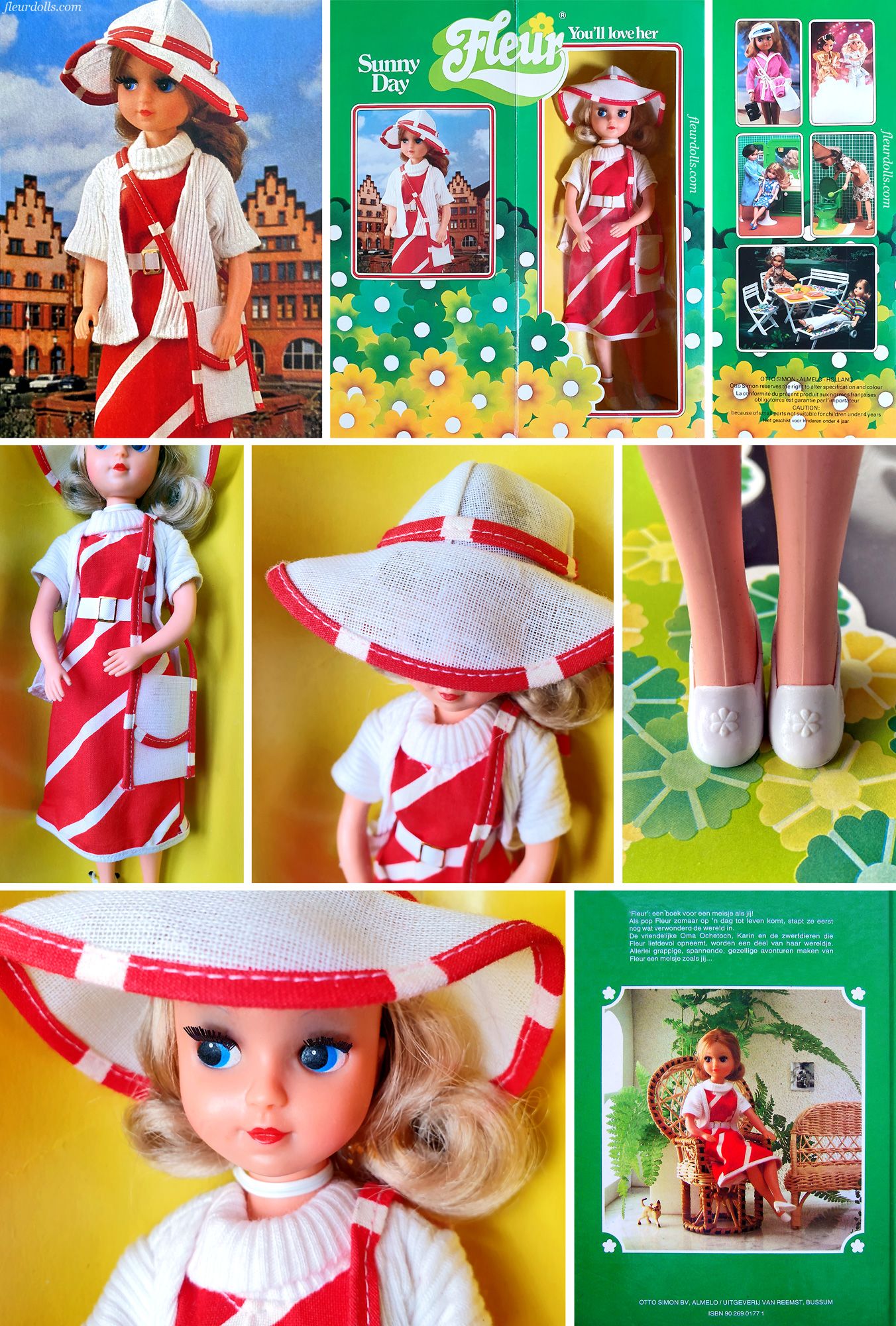 Sunny Day Fleur doll Otto Simon Dutch fashion doll 1980s