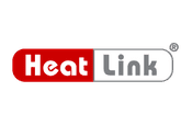 The heat link logo is red and white on a white background.
