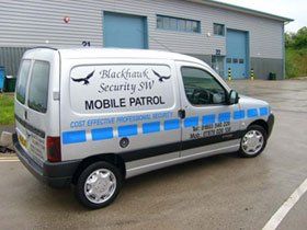 Site security - Paignton, Devon - Black Hawk Security South West - Patrols security
