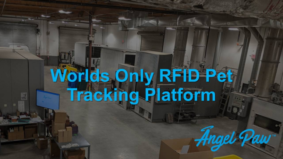 Angelpaw Launches World’s Only RFID Pet Tracking Platform