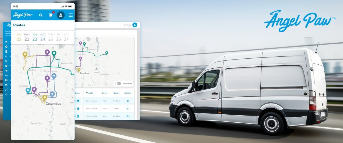 Angelpaw Introduces AI Dynamic Van Routing and Last-Mile Pet Messaging Platform