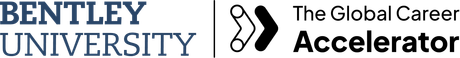 Bentley University and The Global Career Accelerator logos
