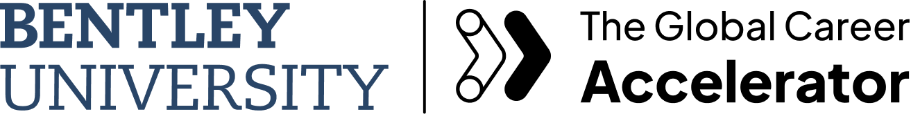 Bentley University and The Global Learning Accelerator logos