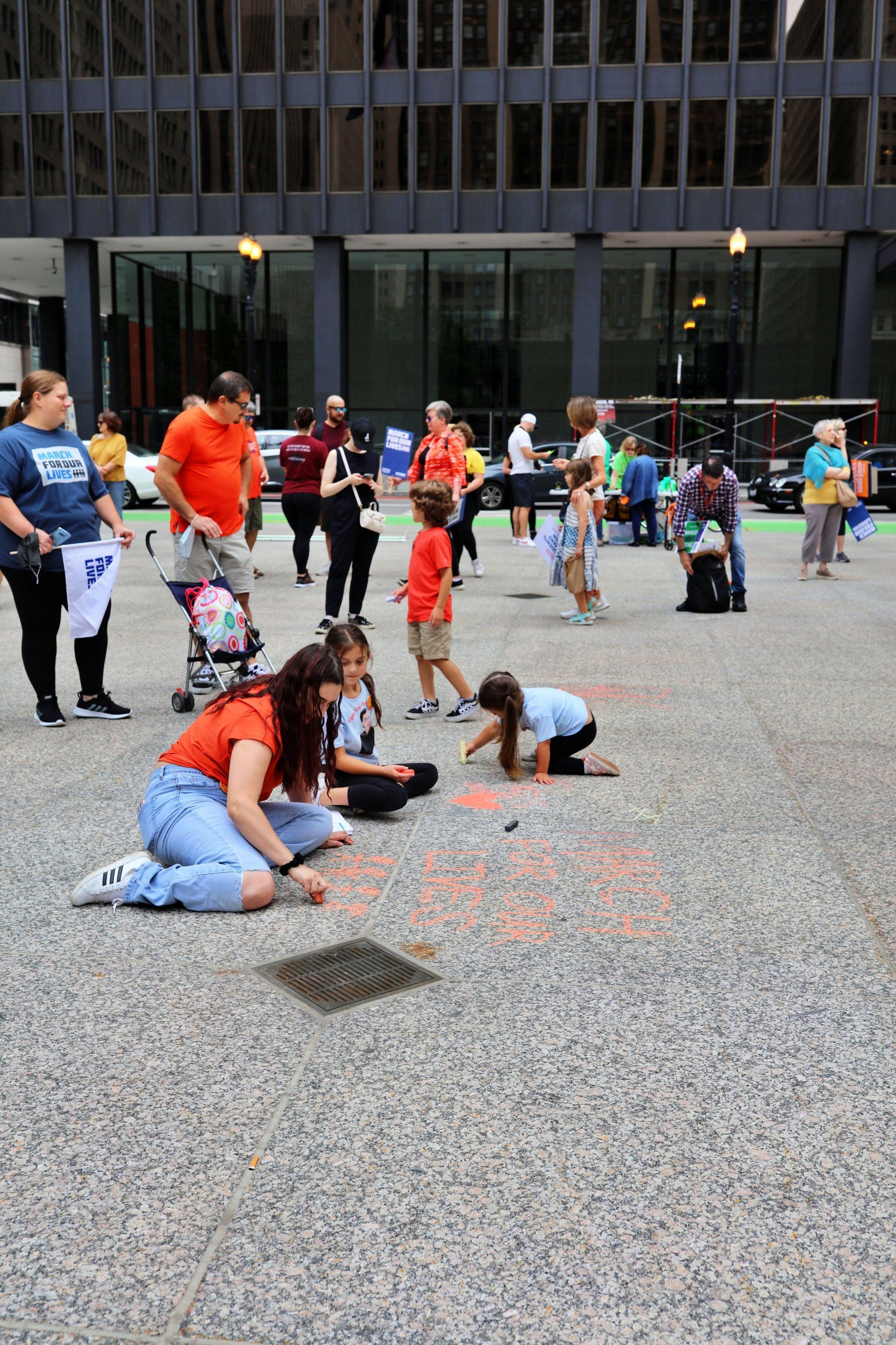 Pro Roe v. Wade protest in Chicago Pro Roe v. Wade protest in Chicago