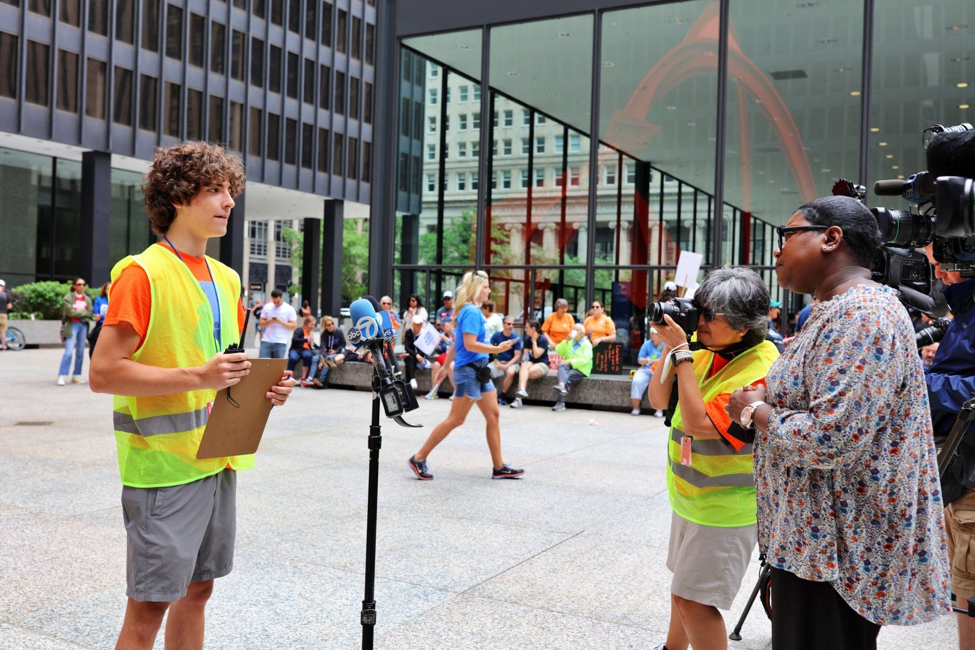 Pro Roe v. Wade protest in Chicago Pro Roe v. Wade protest in Chicago