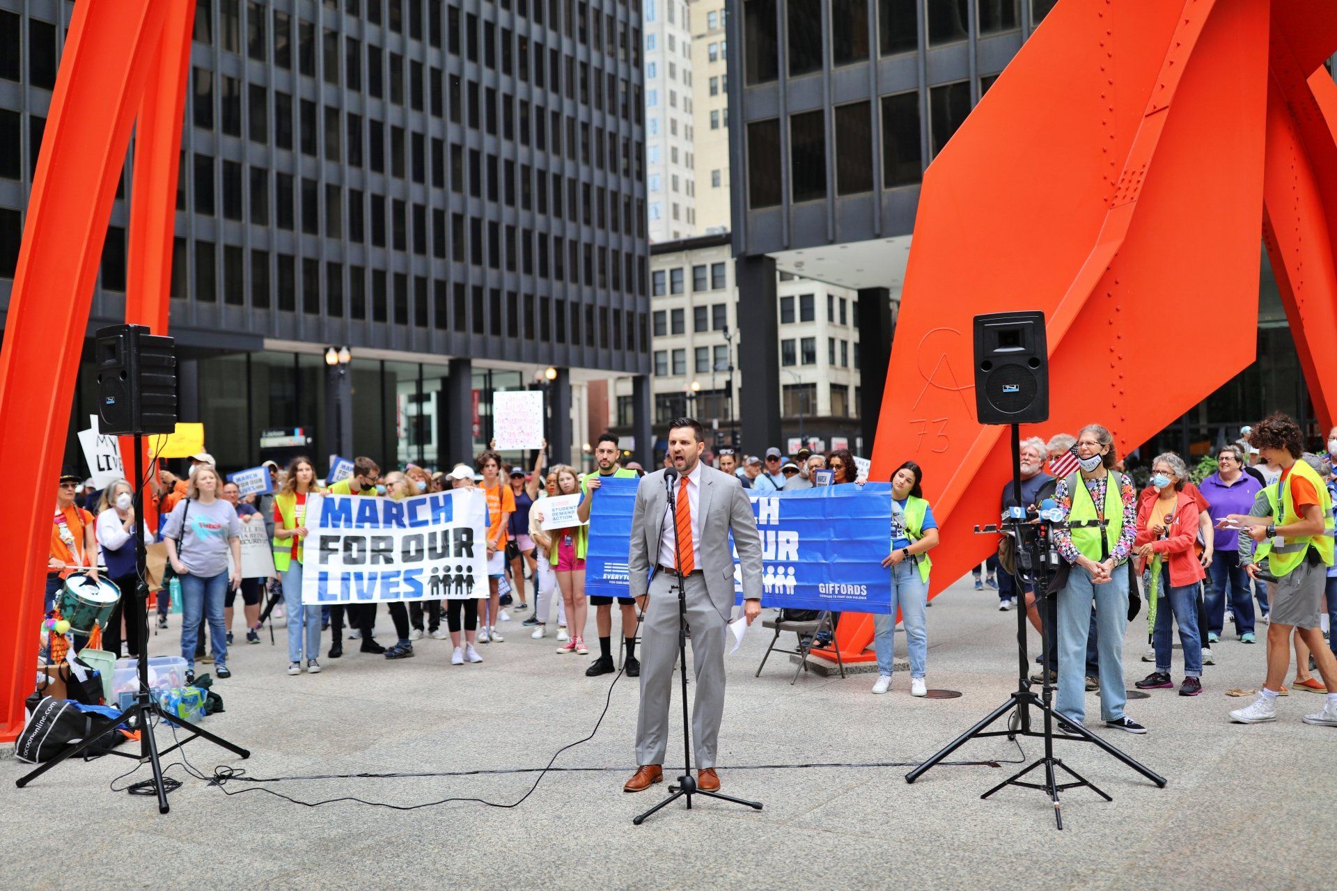 Pro Roe v. Wade protest in Chicago Pro Roe v. Wade protest in Chicago