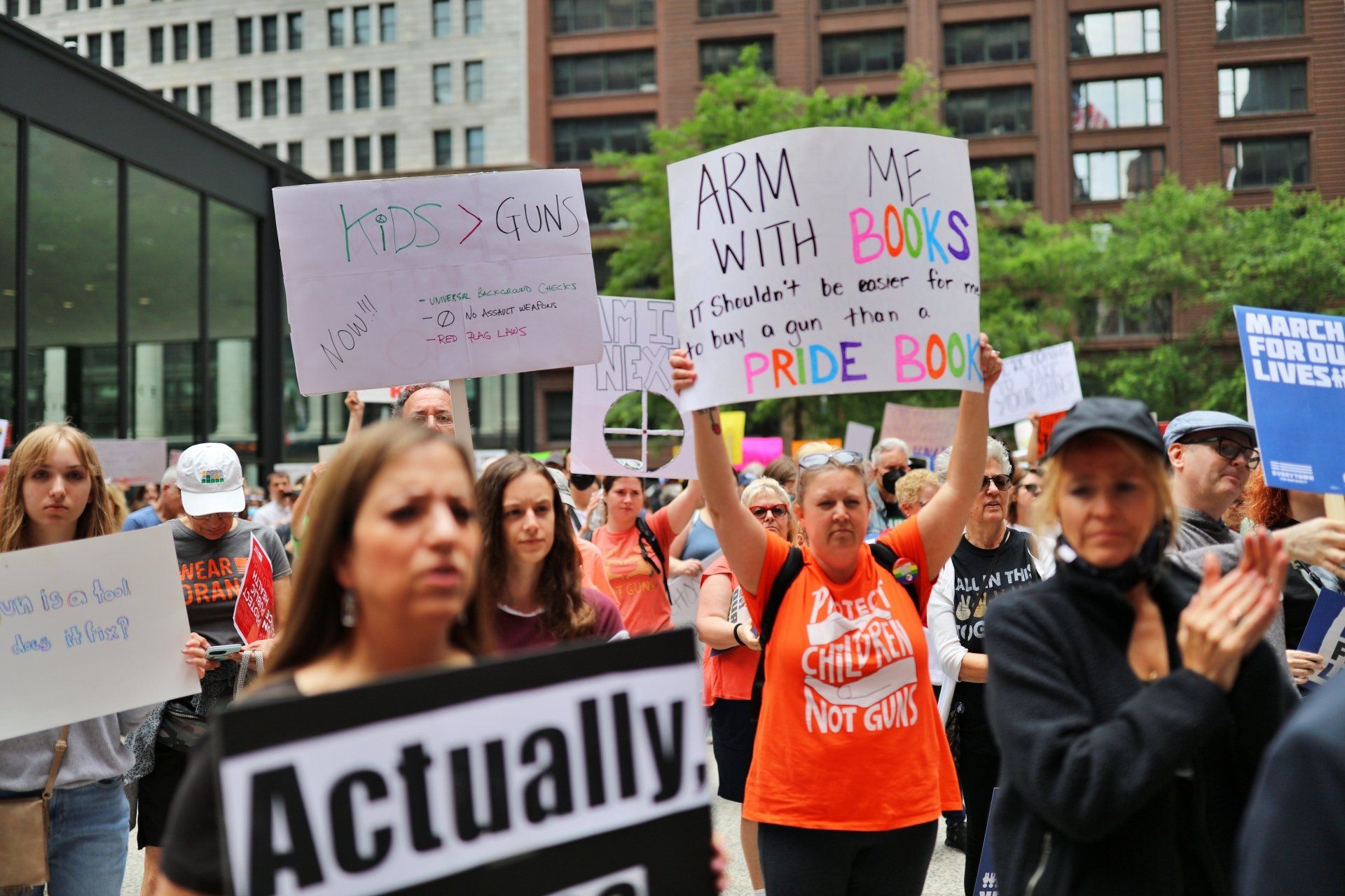 Pro Roe v. Wade protest in Chicago Pro Roe v. Wade protest in Chicago