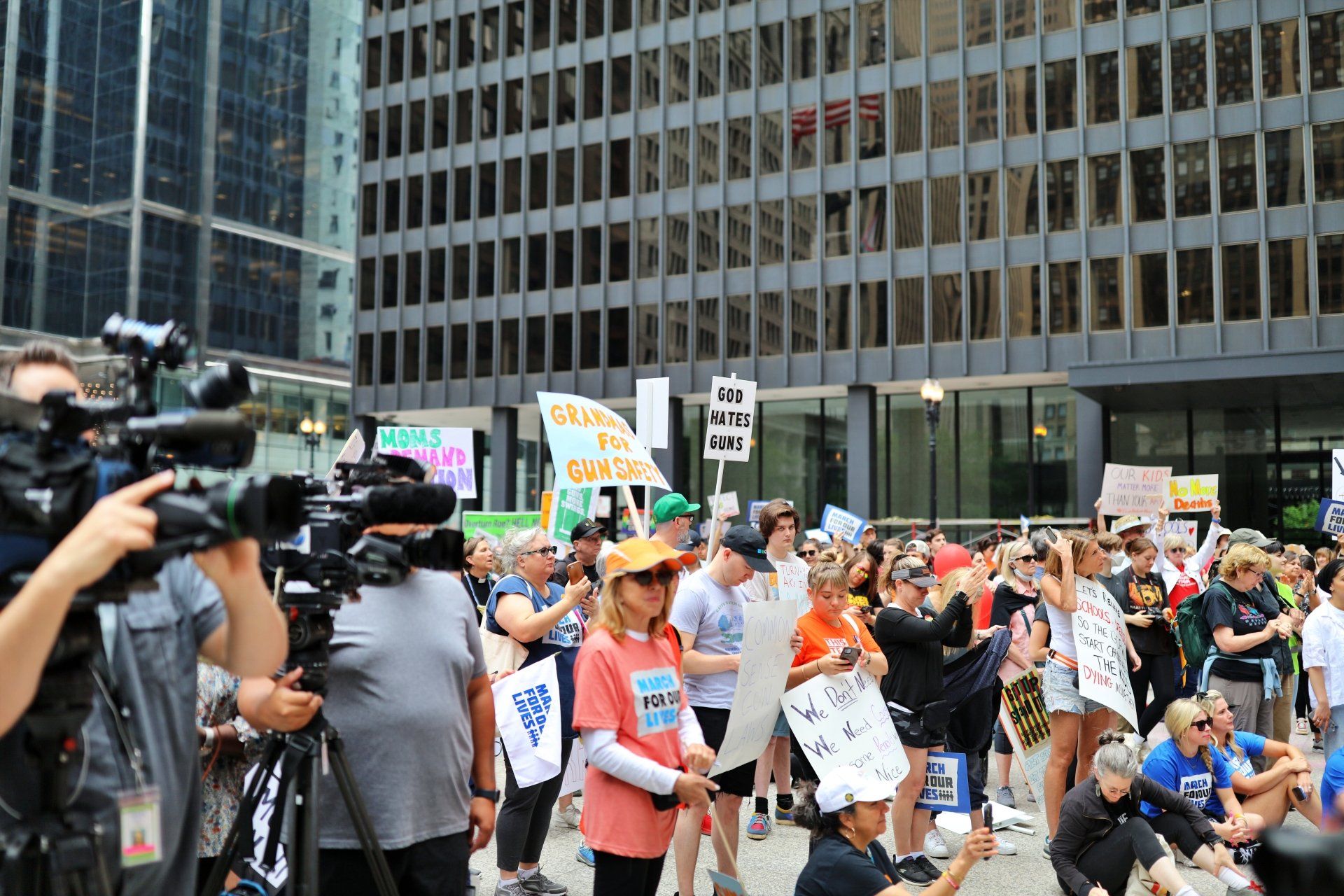 Pro Roe v. Wade protest in Chicago Pro Roe v. Wade protest in Chicago