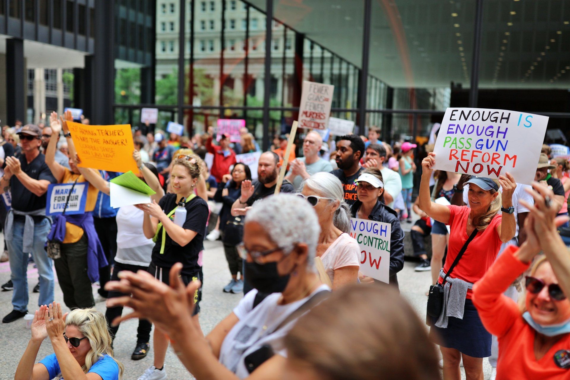 Pro Roe v. Wade protest in Chicago Pro Roe v. Wade protest in Chicago