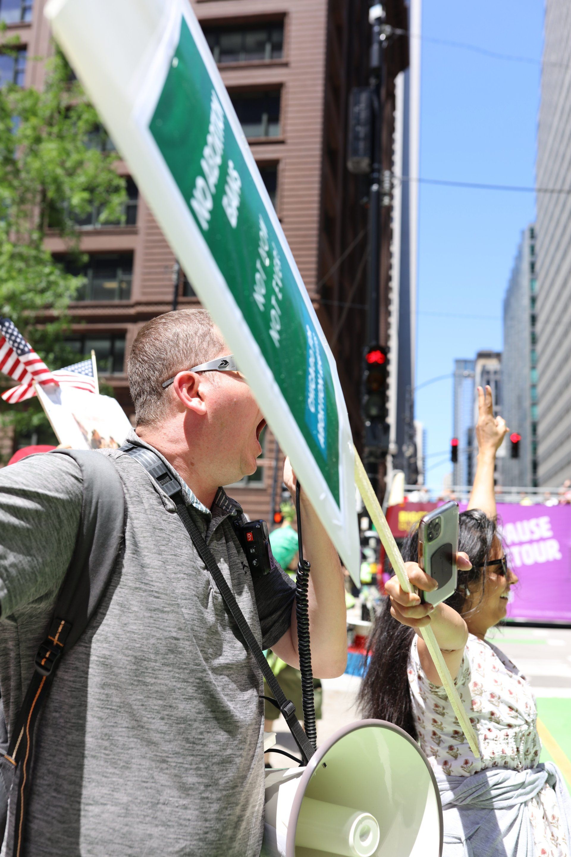 Pro Roe v. Wade protest in Chicago Pro Roe v. Wade protest in Chicago