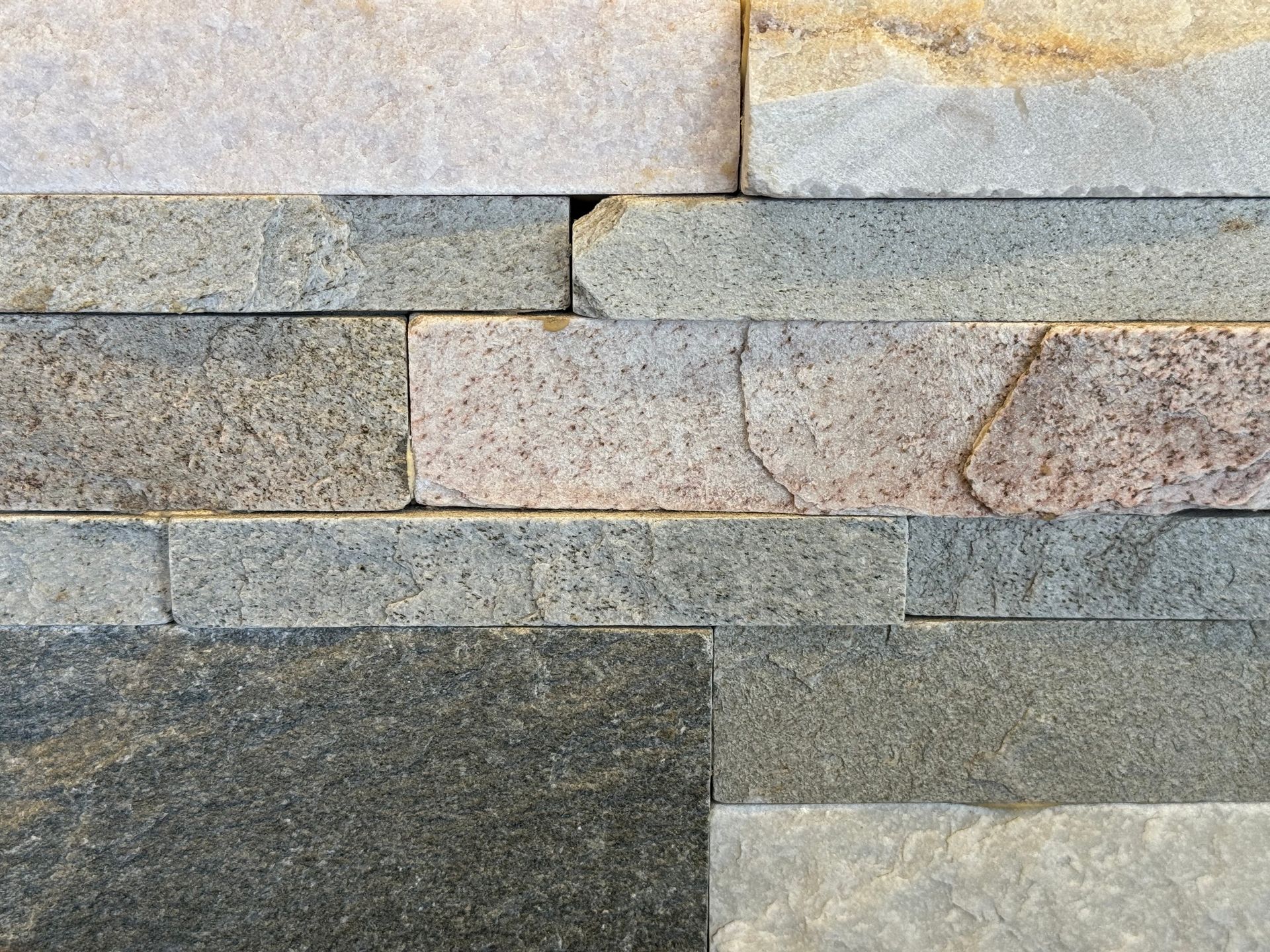 FACHALETA DE PIEDRA PREMIUM BEIGE COLOR QUARTZ