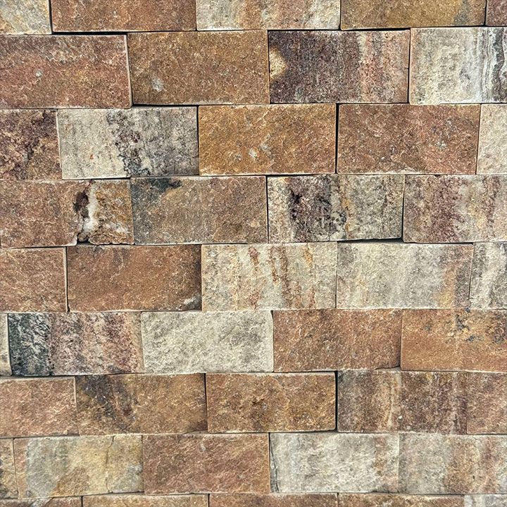 TRONCHADO TRAVERTINO ROJO