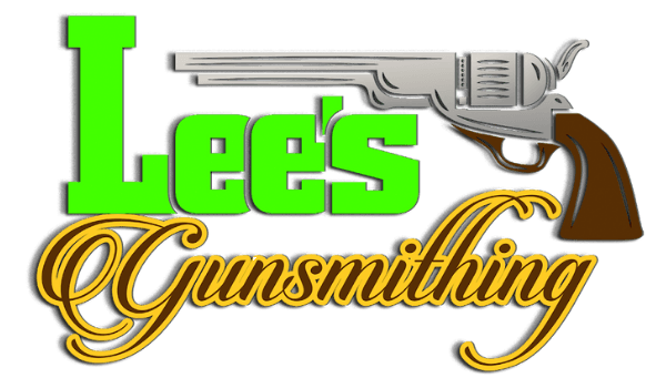 Lee's Gunsmithing logo: green