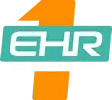 EHR logo: teal rectangle with white text