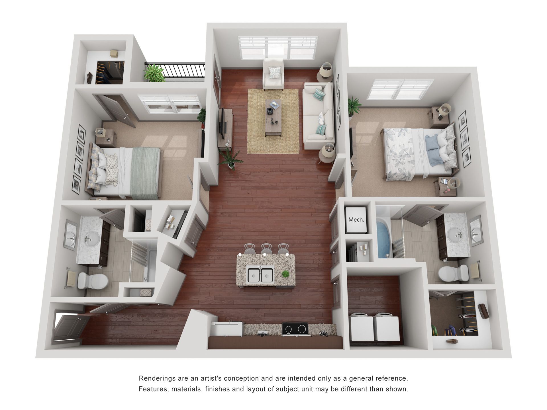 Mahoney B floorplan