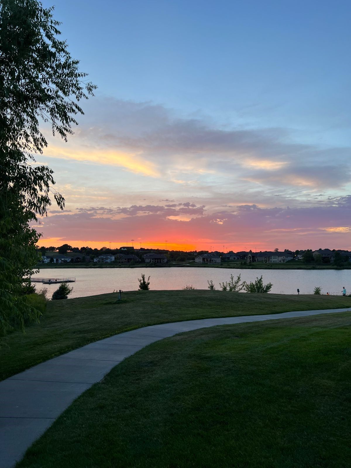 1010 on the lake sunset