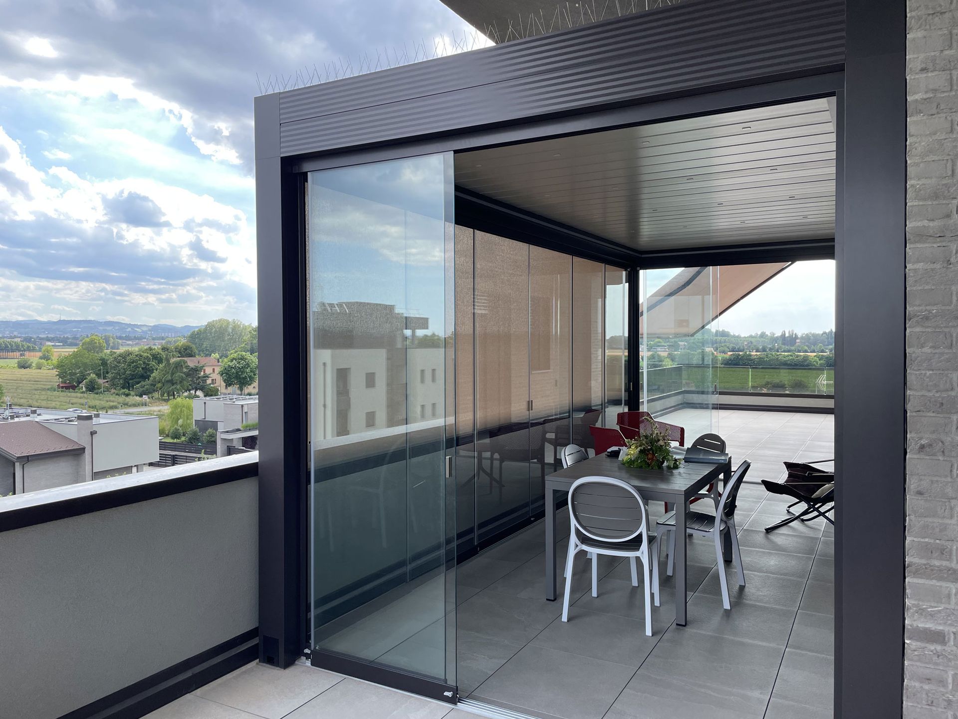 pergole bioclimatiche a Bologna