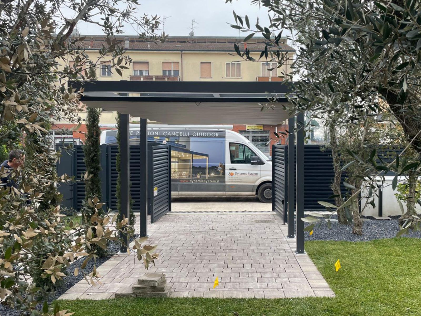 dehors con vasca idromassaggio