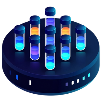 A tray with optimized reagents and recombinant proteins
