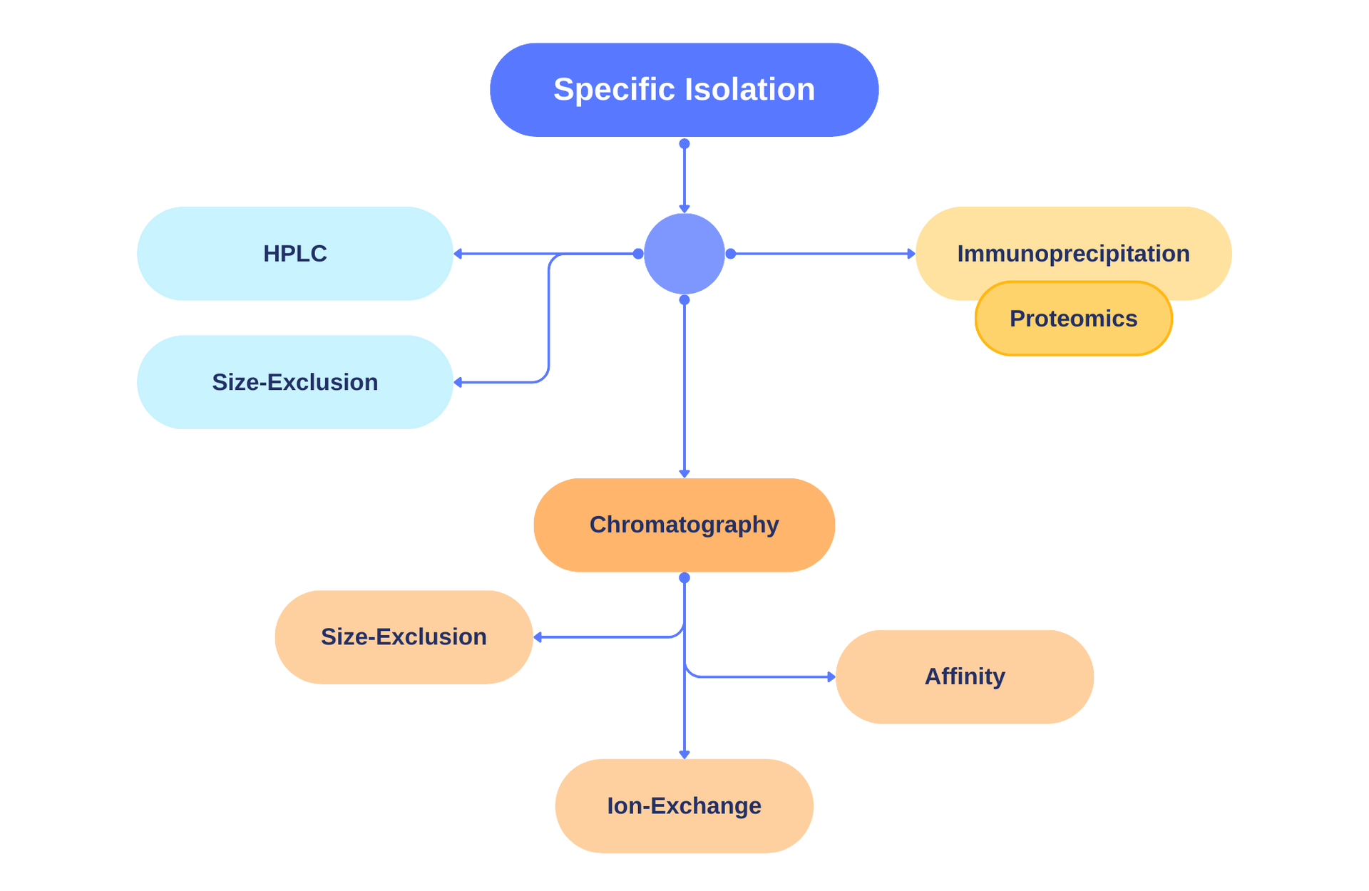Purification process infographic