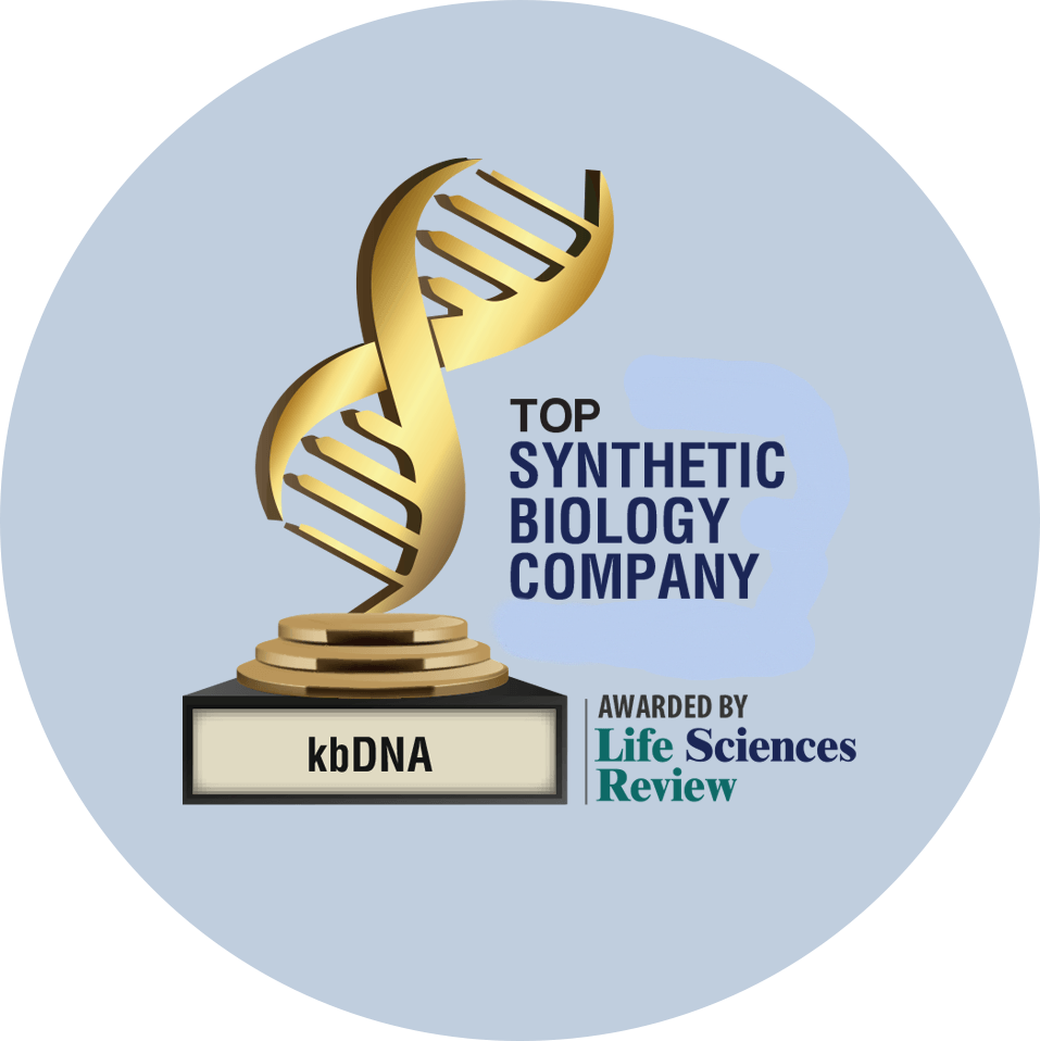 Life Sciences Review, Top Synthetic Biology Company, kbdna