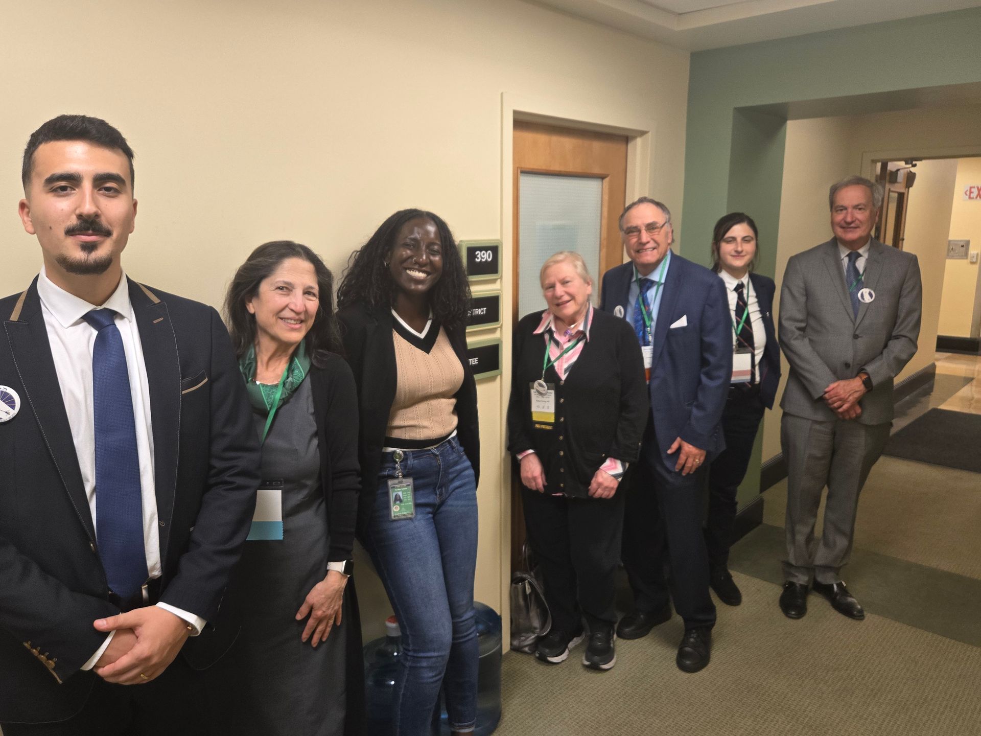 CNS Board and Legislative staff meeting with CA Legislative aide