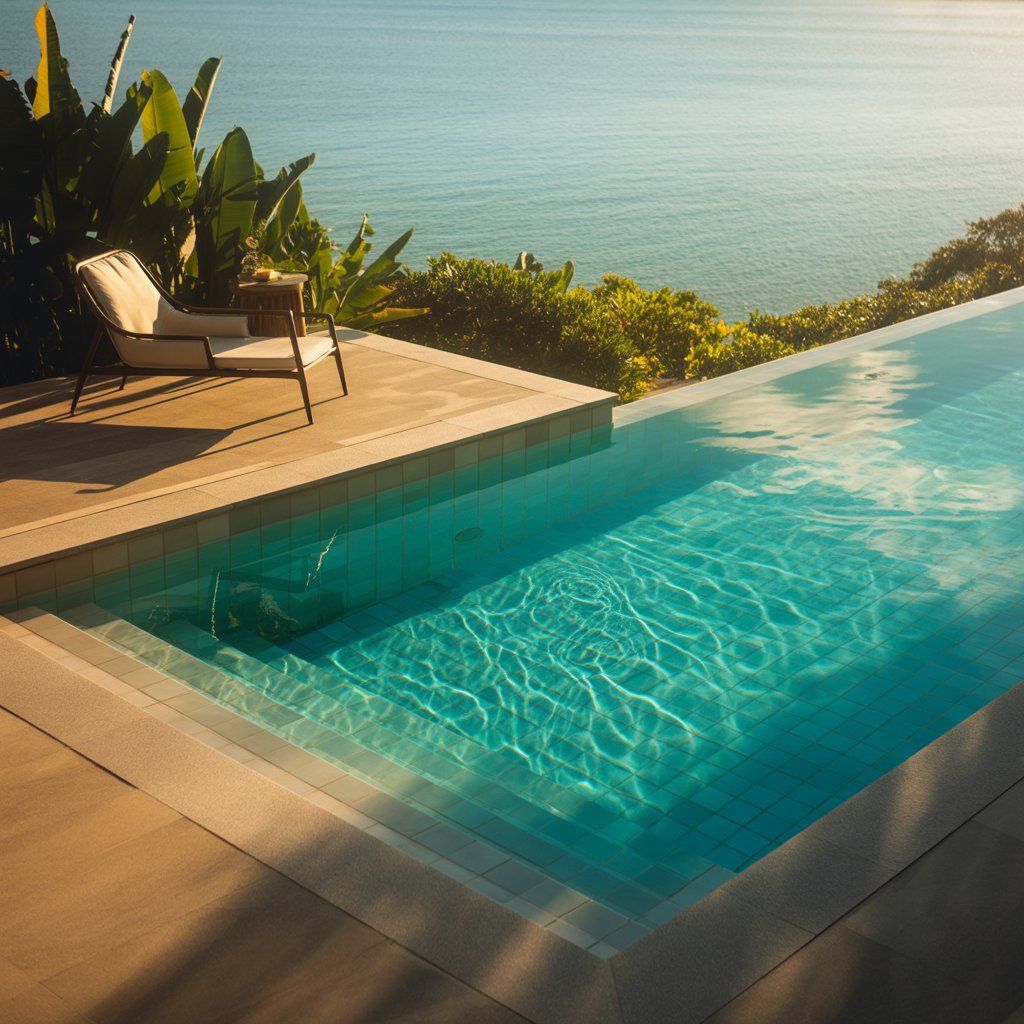 Enjoy a smooth, slip-resistant poolside with high-quality paver installations