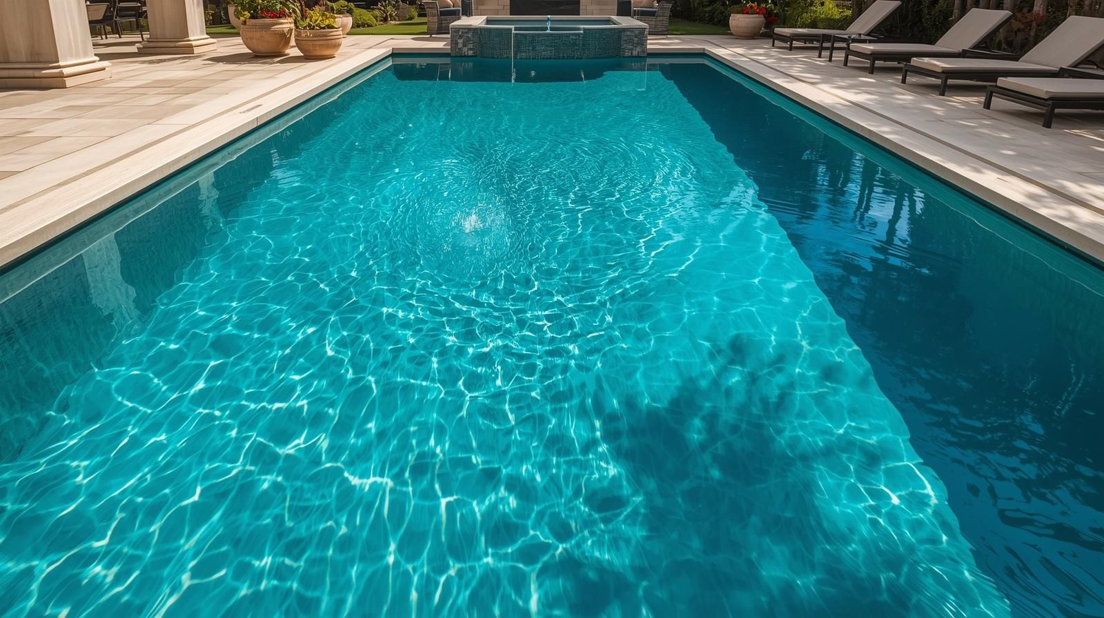 Our replastering eliminates surface imperfections for a flawless pool.