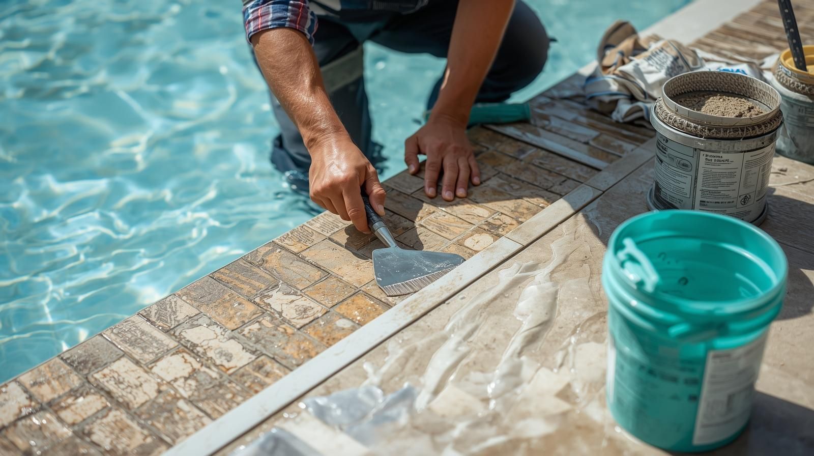 Choose from endless tile options to create a one-of-a-kind pool that reflects your style.