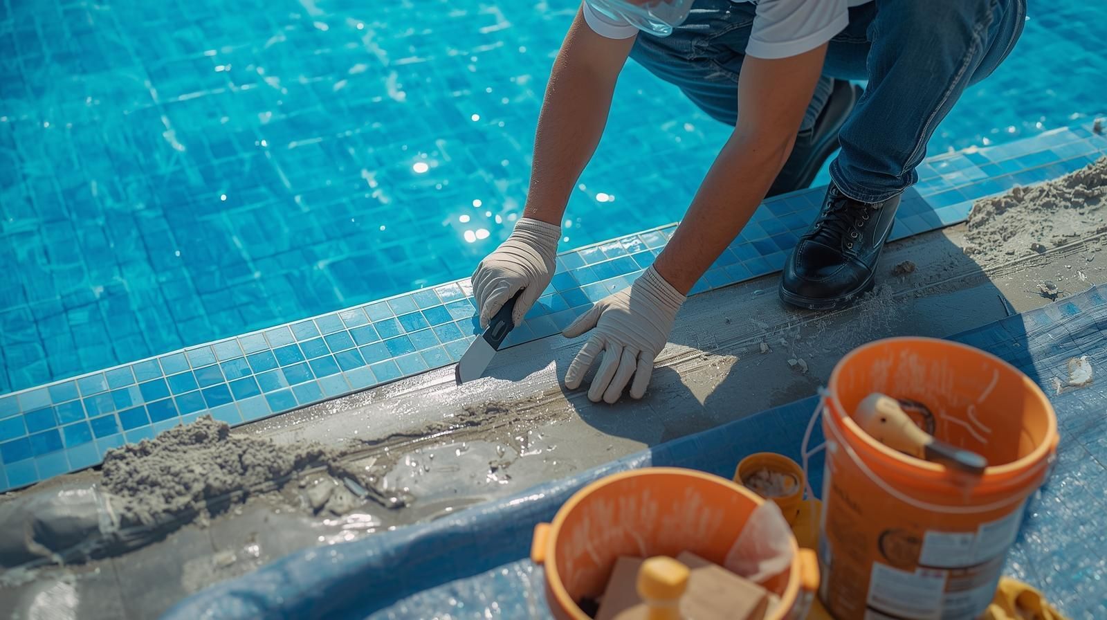 Retiling creates a sophisticated finish that instantly elevates your outdoor space.