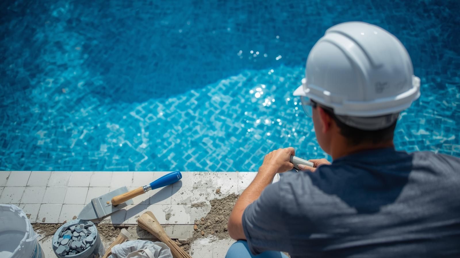 Durable tiles keep your pool beautiful through heat, rain, and wear.