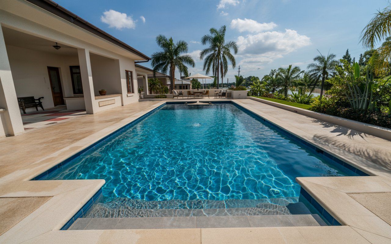 Refresh your pool with Florida Stucco’s advanced surface solutions.