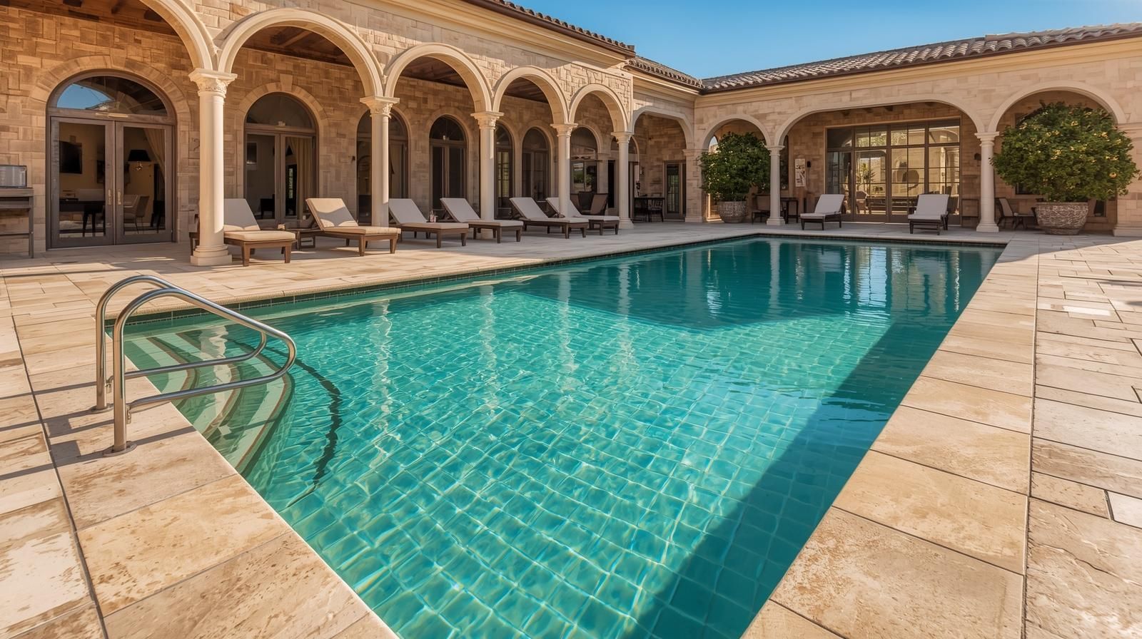 Achieve luxury appeal with travertine options tailored to fit every budget and design vision.