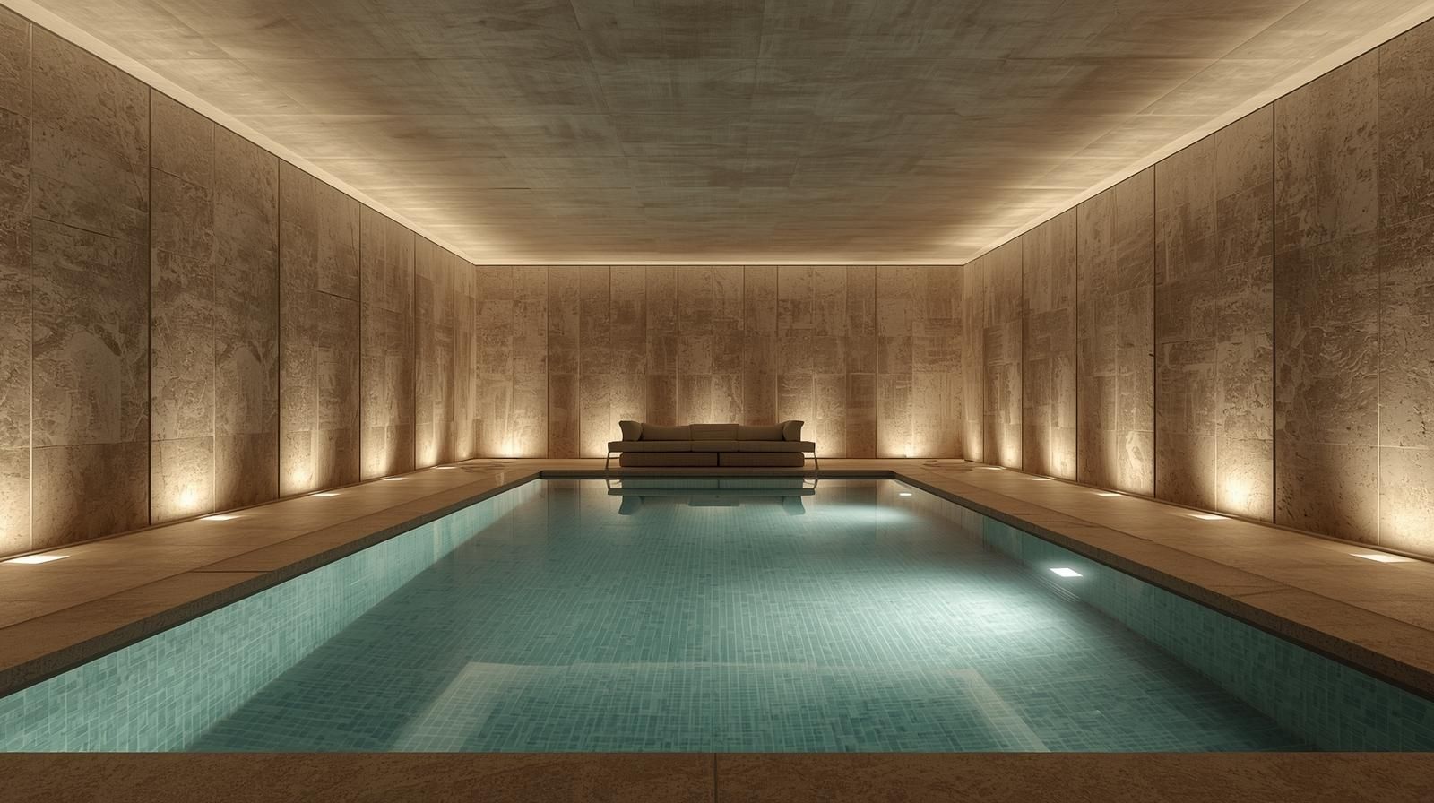 Travertine’s strength and resilience help prevent cracks and wear over time.