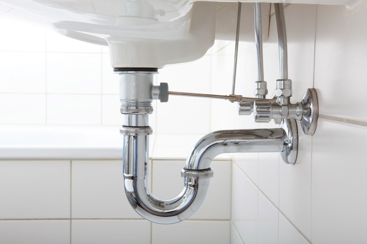 Sink Pipe Under Wash Basin — St. Petersburg, FL — Salemme Plumbing