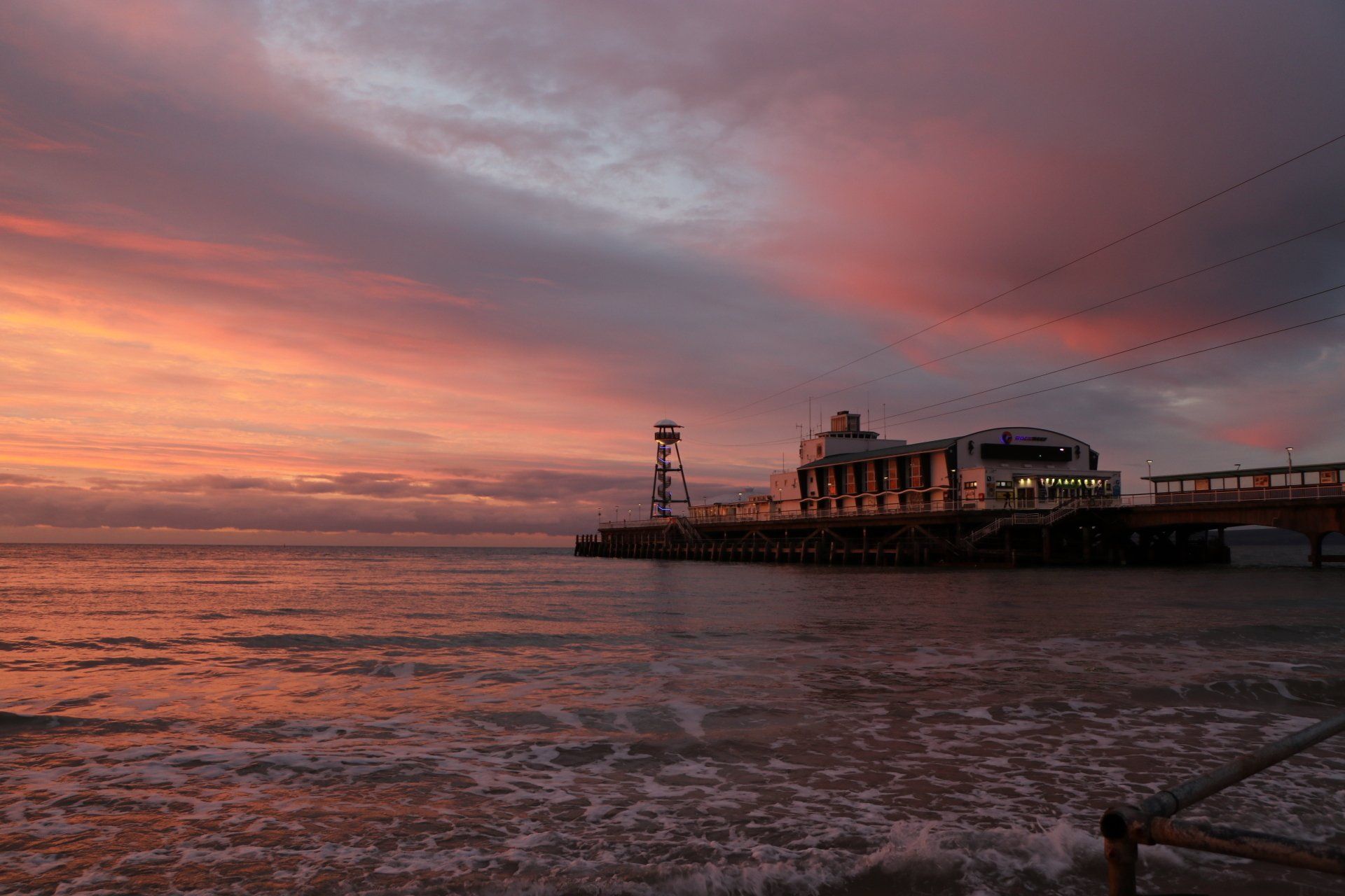 Bournemouth Pier At Sunrise