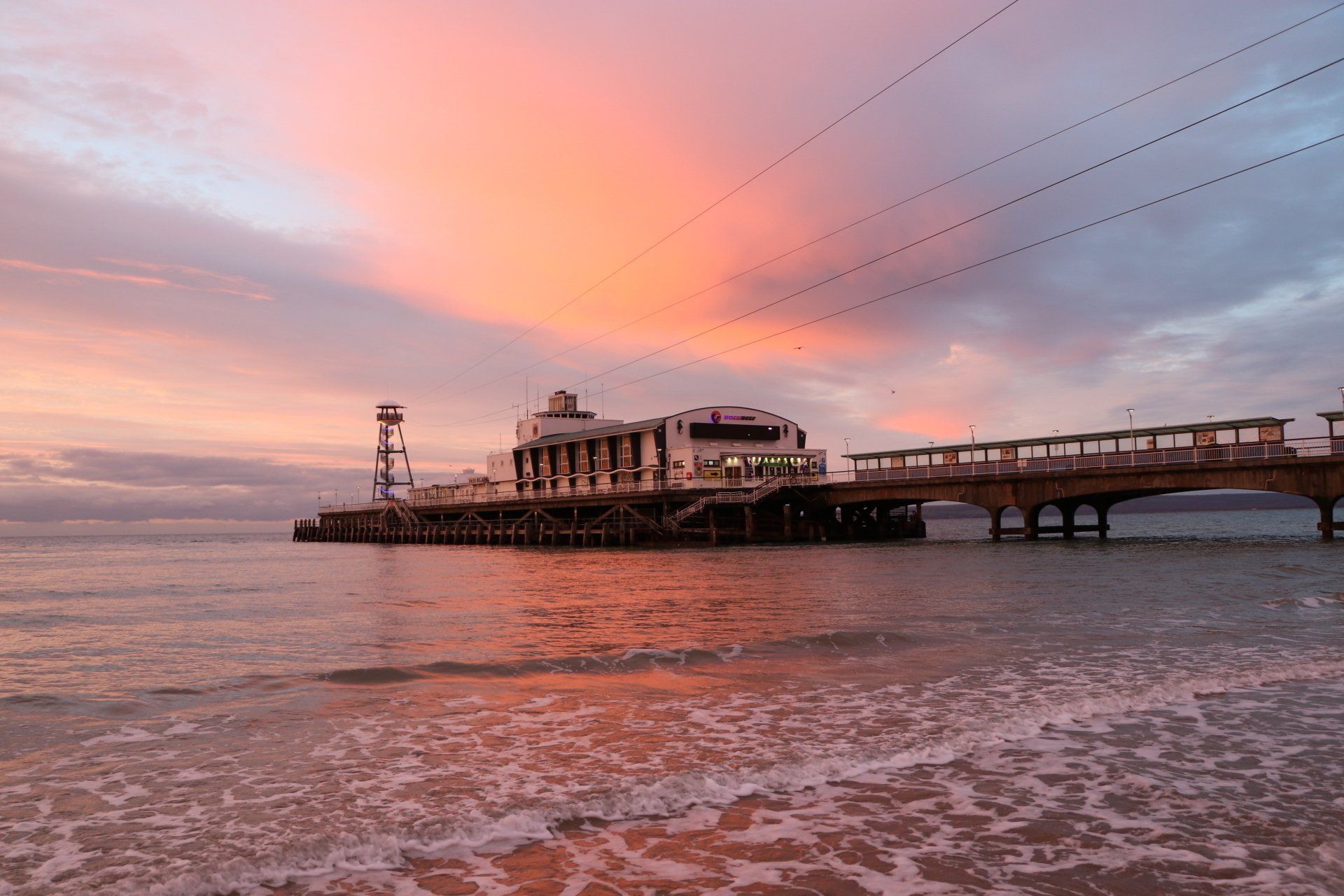 Bournemouth Pier At Sunrise