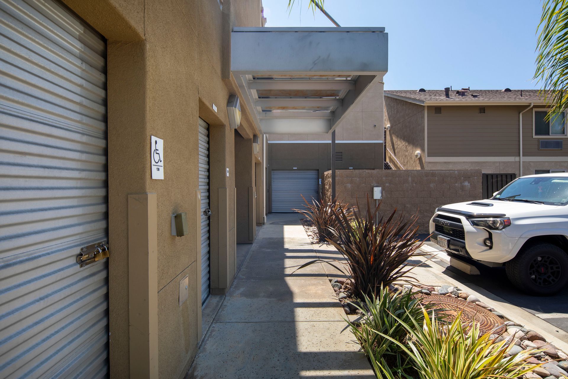 Pacific Point Apartments walkway