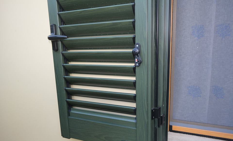 Dettaglio chiusura persiana