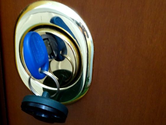 Serratura con chiave