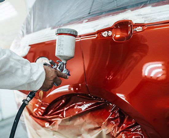 Painting Car — Rowlett, TX — JNM Painting Autobody Shop