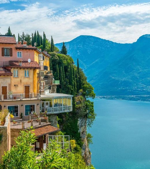 panorama of Lake Garda