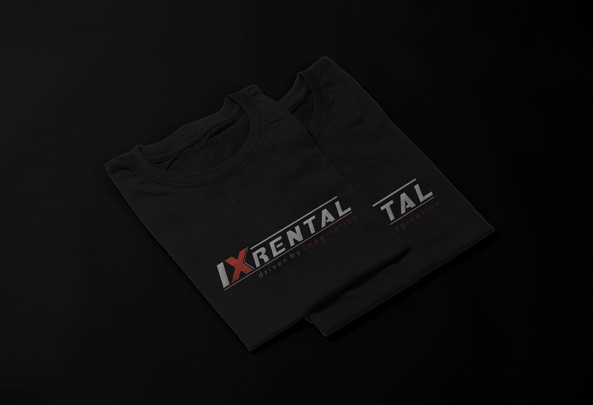 A black IX Reental t-shirt
