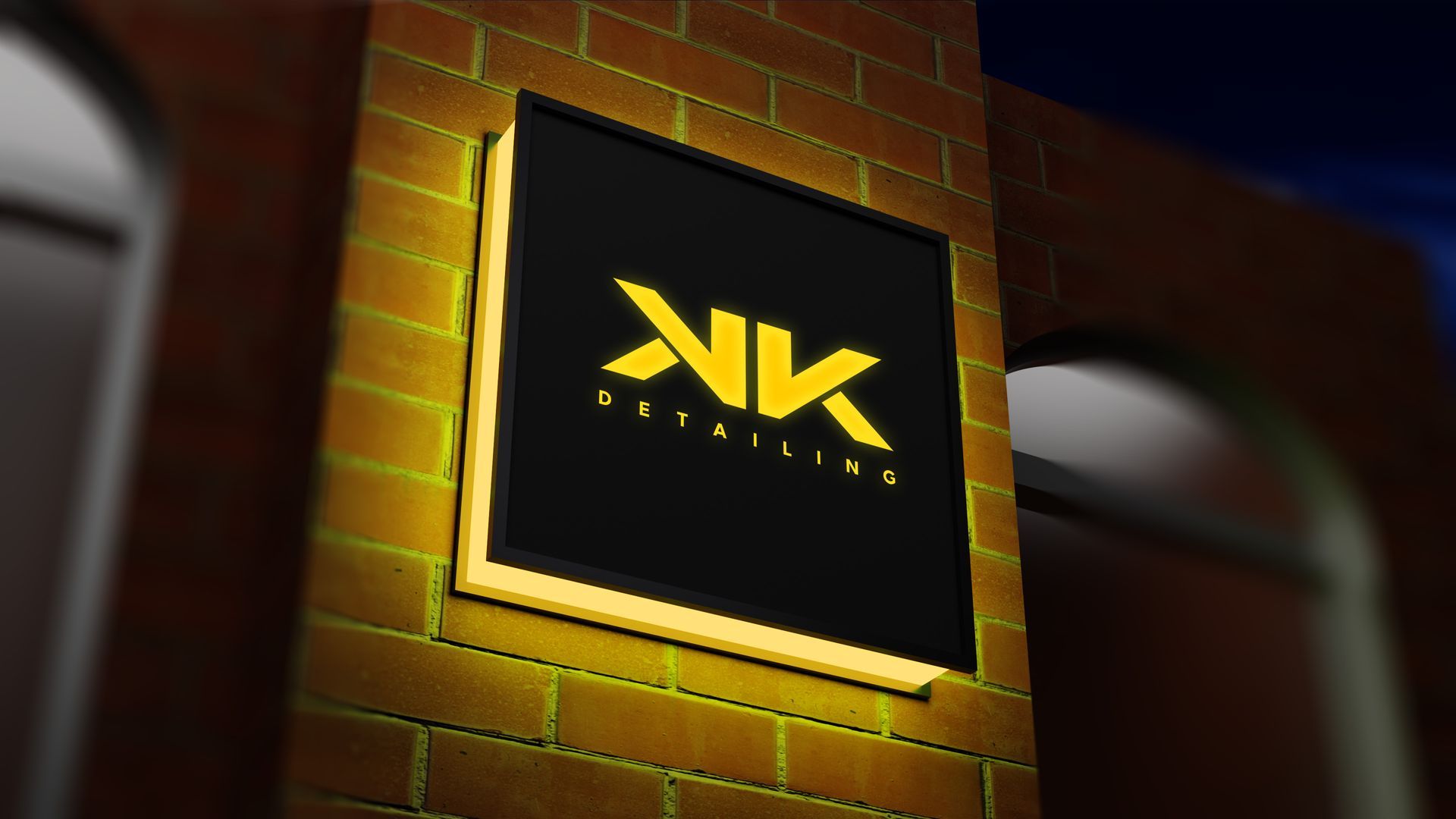 KK Detailing Led Signage: Branding, Sigange Design, Stationary Design services in UK