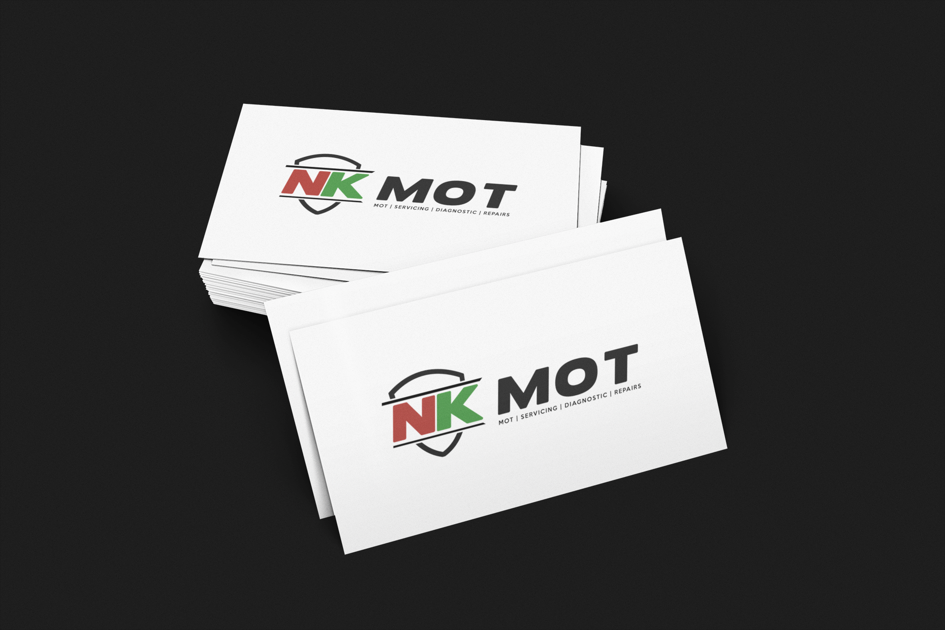 NK MOT Business cards printed