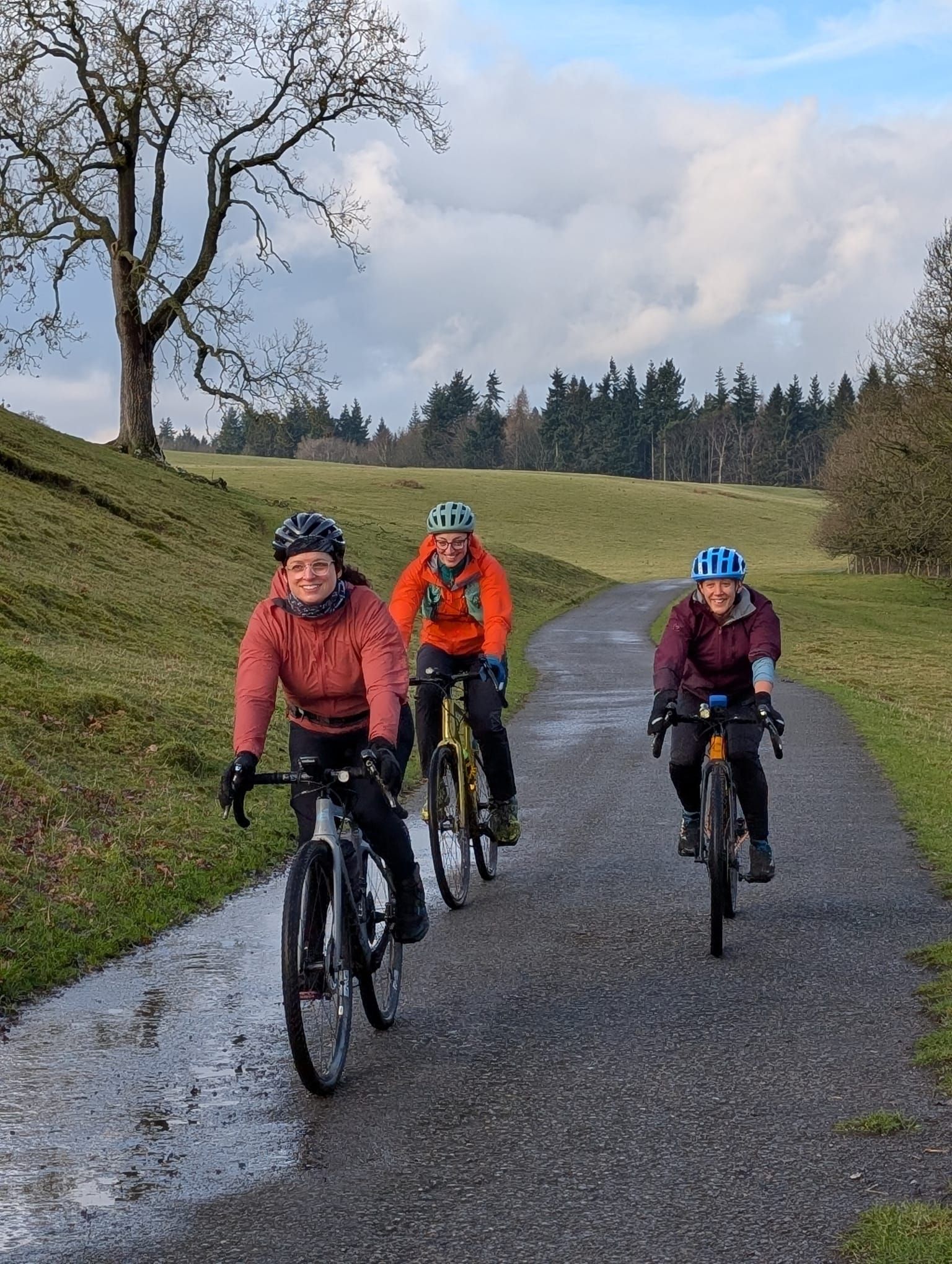 Group of riders
