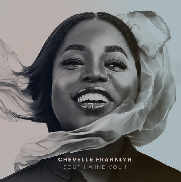 Chevelle Franklyn smiles. Album cover 