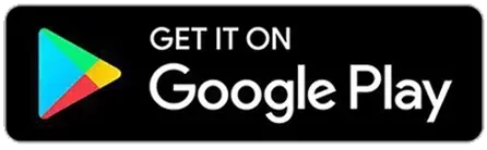 Get it on Google Play logo, black background with the Google Play icon.